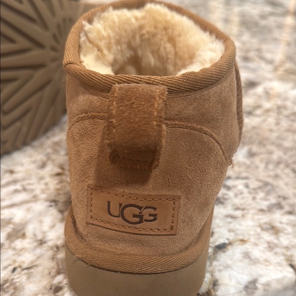 UGG Tan Ankle Boots - Picture 4 of 6